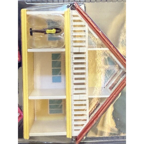 WORLD'S SMALLEST MALIBU BARBIE DREAM HOUSE WITH ROOM DECOR STICKERS - NEW - Picture 14 of 14